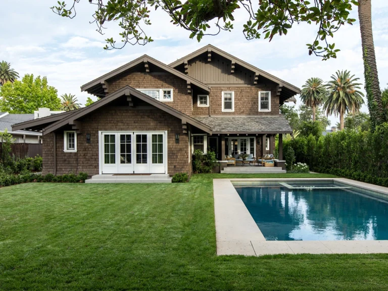 Craftsman Chalet Tim Barber Architects 768x576